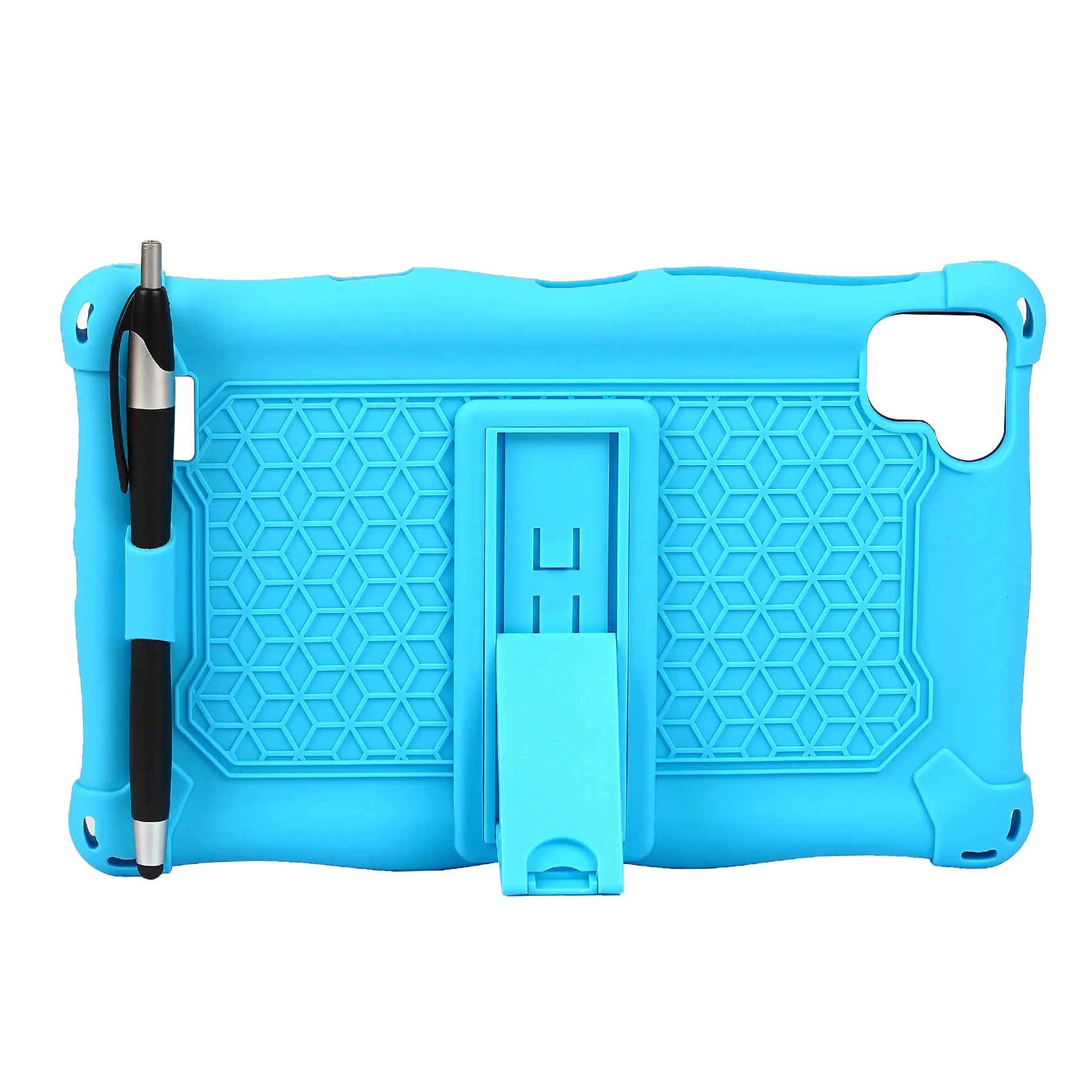 

Silicone Case for Samsung Galaxy Tab A7 Lite 2021 8.7Inch T220 T225 Tablet Case with Pen Tablet Stand for Office(F)