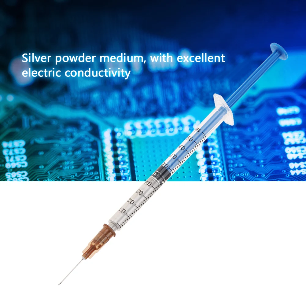 Conductive Silver Paste Adhesive Paint Pen for Keyboard PCB Repair Conductive Silver Paste