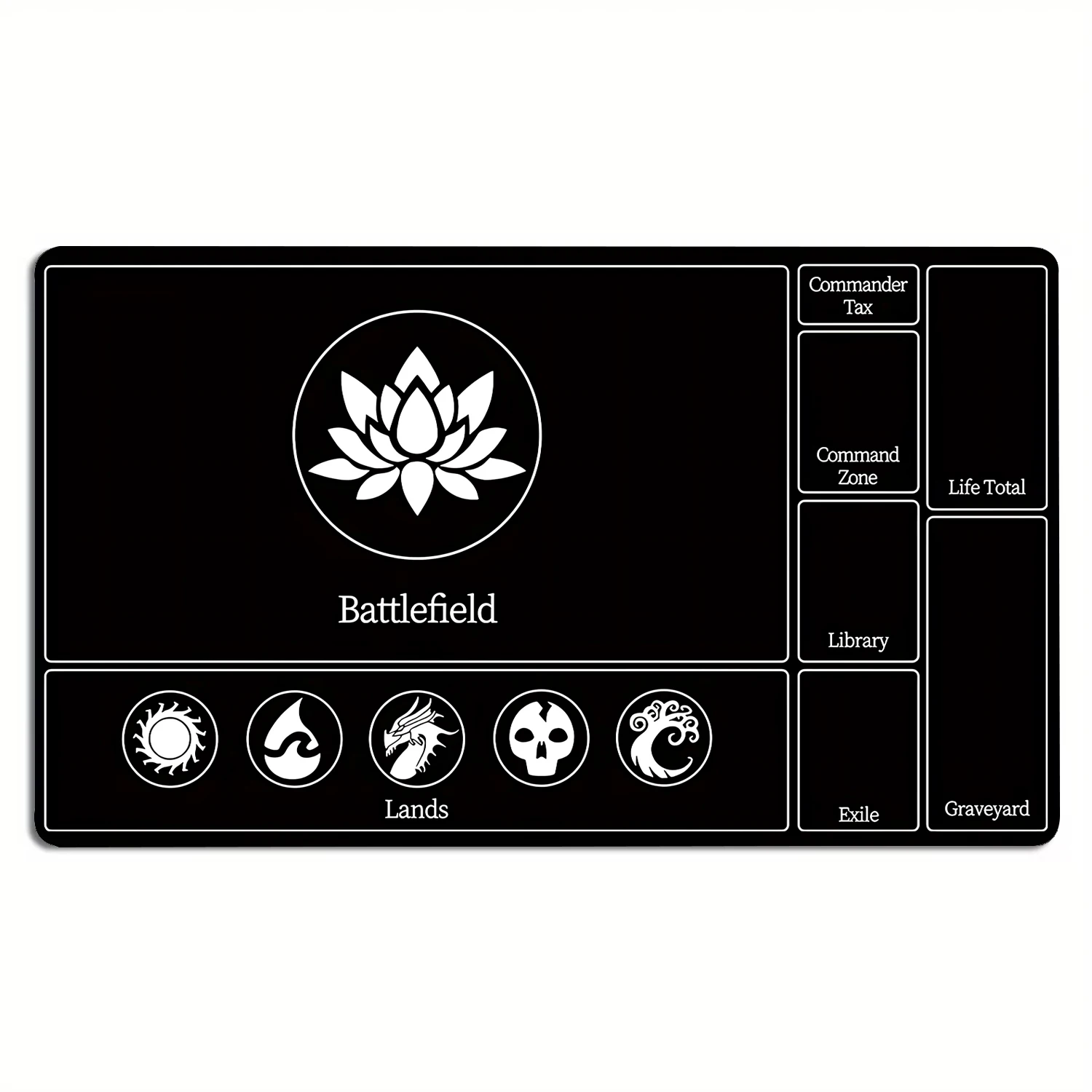 Magic Game Mat - Premium Trading Card Playmat & Gamer Mouse Pad