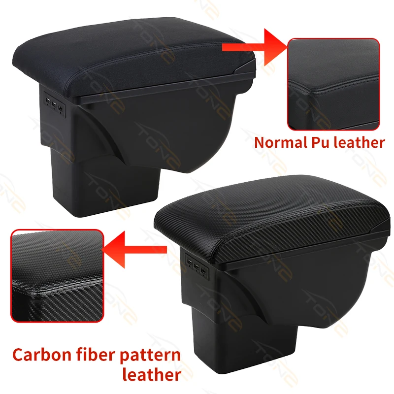 Kia Soul Armrest Retrofit parts Kia Soul 2009 2010 2011 2012 2013 Car Center Console Storage box car accessories 3USB