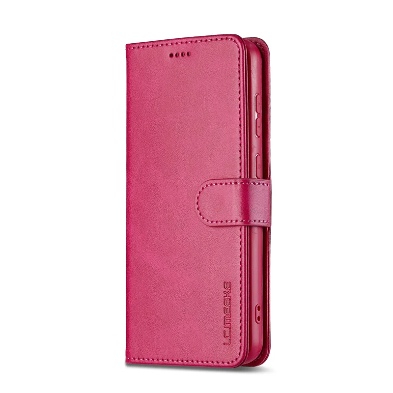 Elegant Magnetic Leather Wallet Phone Case with Card Slot and Flip Cover