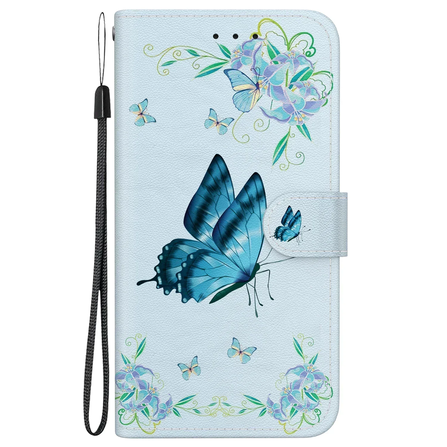 Sunjolly Artistic Flip Wallet Phone Case Cover