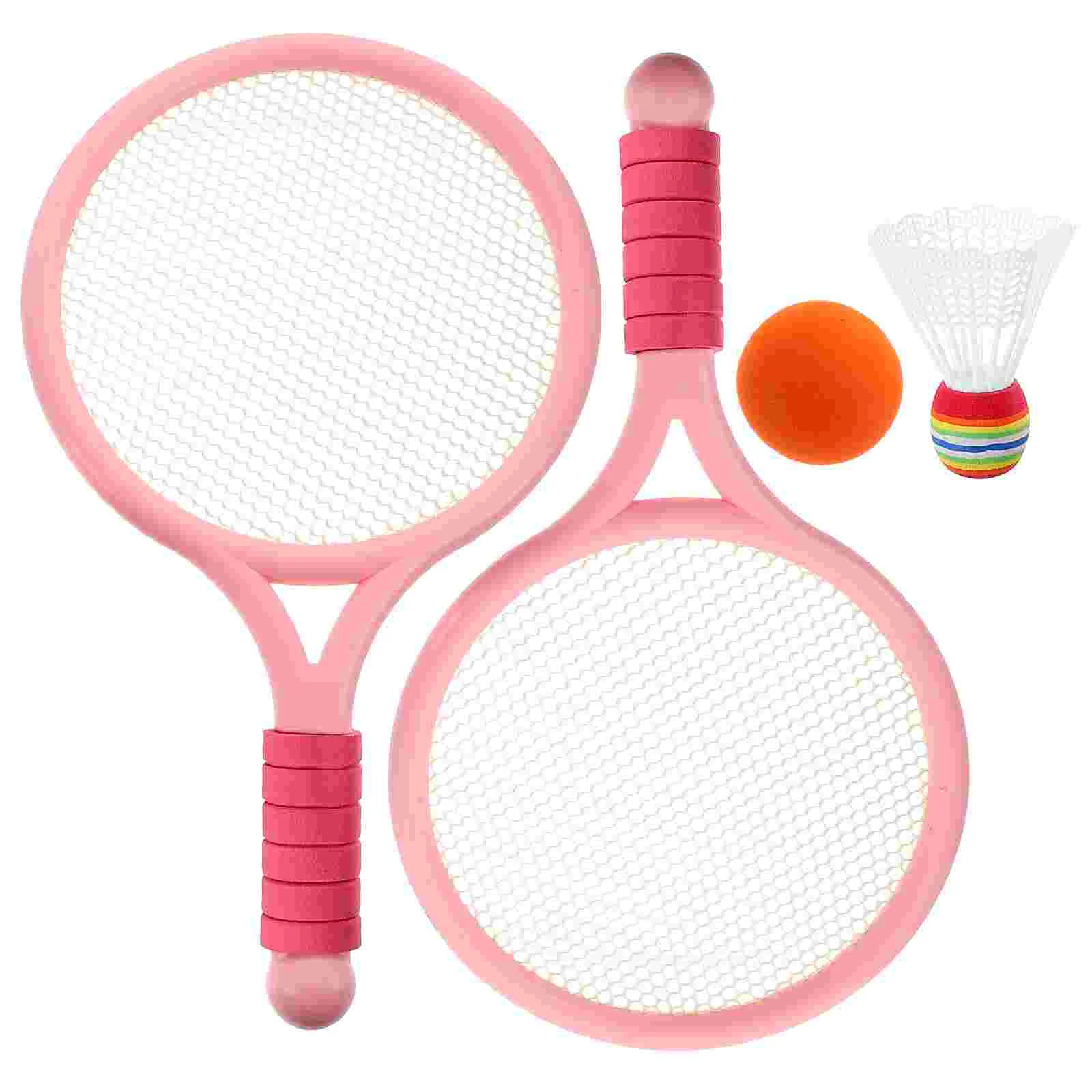 2 Pcs Exchange Racket Badminton Rackets Tennis Accessories Kid Childrens Toys Kids Ball Kidcraft Playset Outdoor 300g