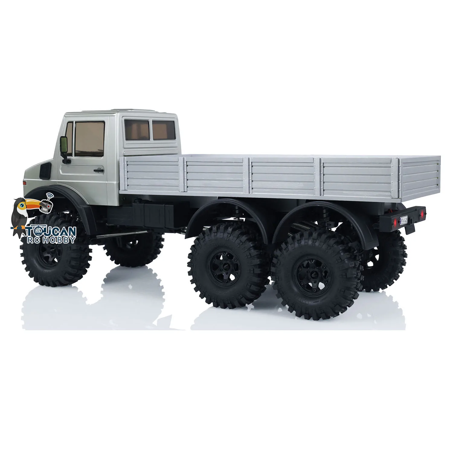 CROSSRC 1/10 RC 크롤러 자동차 장난감, 페인트 조립 EMO NT6 6x6 무선 제어 오프로드 차량 모터 모델, 남아용 TH23449
