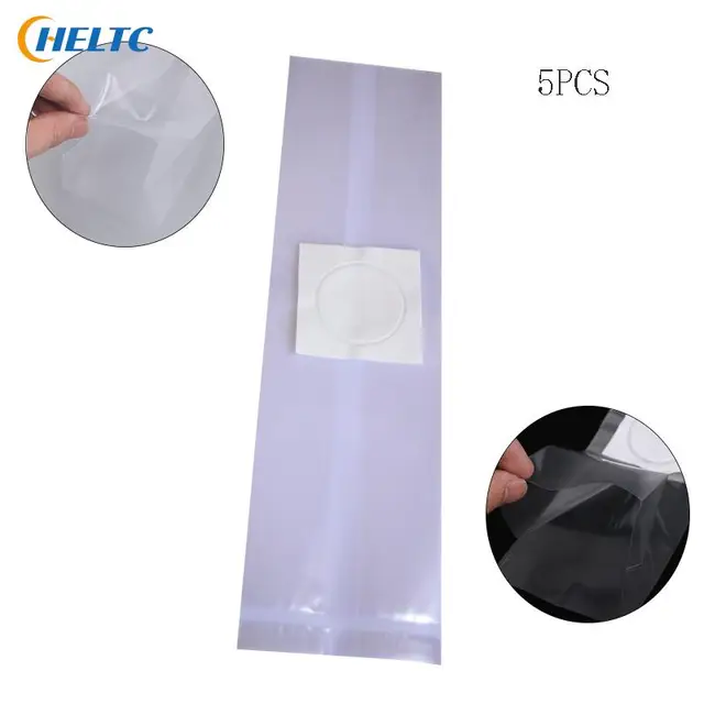 5Db Pvc Gomba Ívás Táska Edények Növekvő Ültetvényes Műanyag Magas Hőmérsékleten Ültetési Óvoda Táskák Termesztési