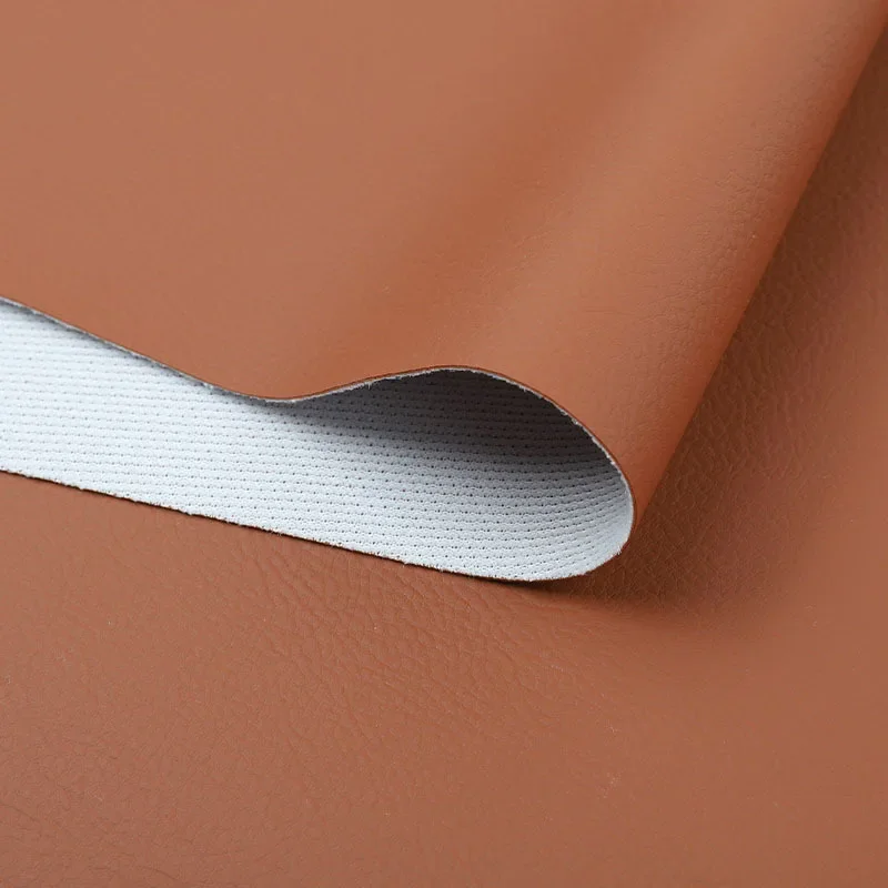 Professional Car Leather 1.0mm PVC Leather Matte Lychee Pattern Automobile Seat Cushion Headrest Fabric