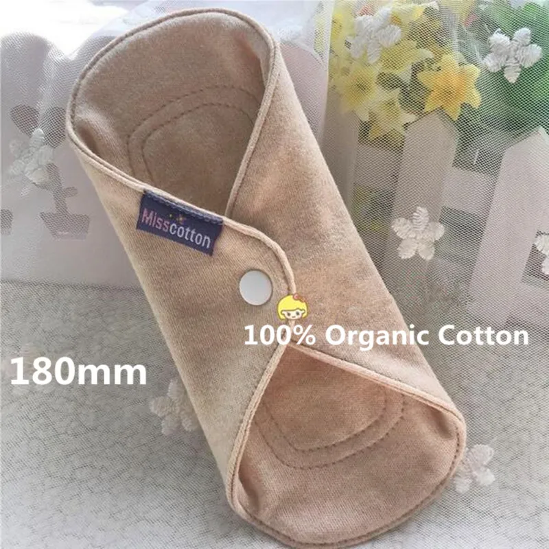 Menstrual Pads 1Pc Reusable Cotton Menstrual Pads Washable Sanitary Pads Panty Liner for Women Feminine Hygiene Supplies
