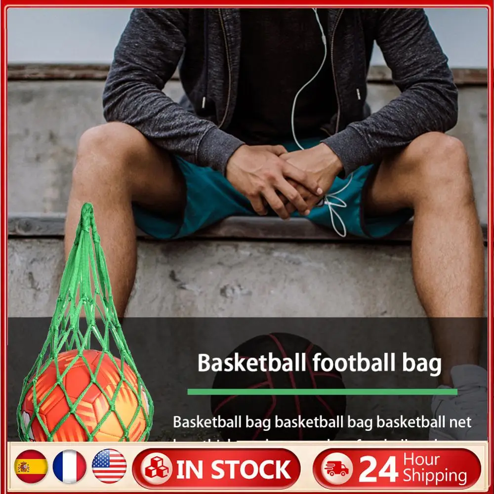 Nylon Sports Ball Carry Bag for Basketball Football Volleyball