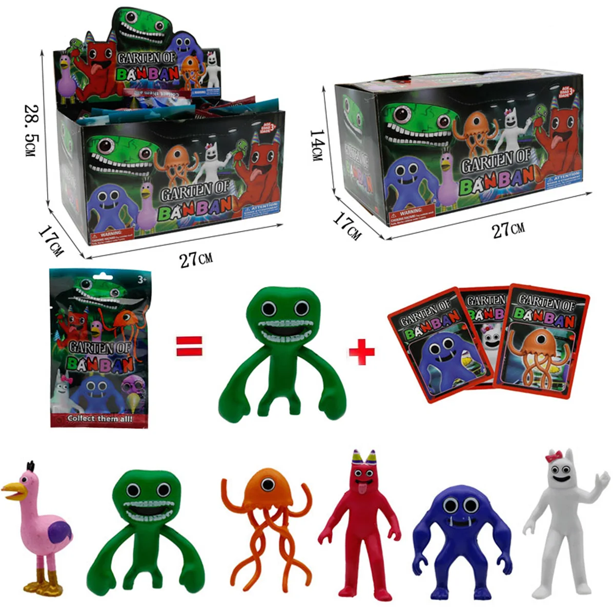 1-24Pcs Garten Of Banban Figures Toys Pvc Garden Of Banban Figurine Model Dolls For Kids Regalo Per Bambini In Magazzino