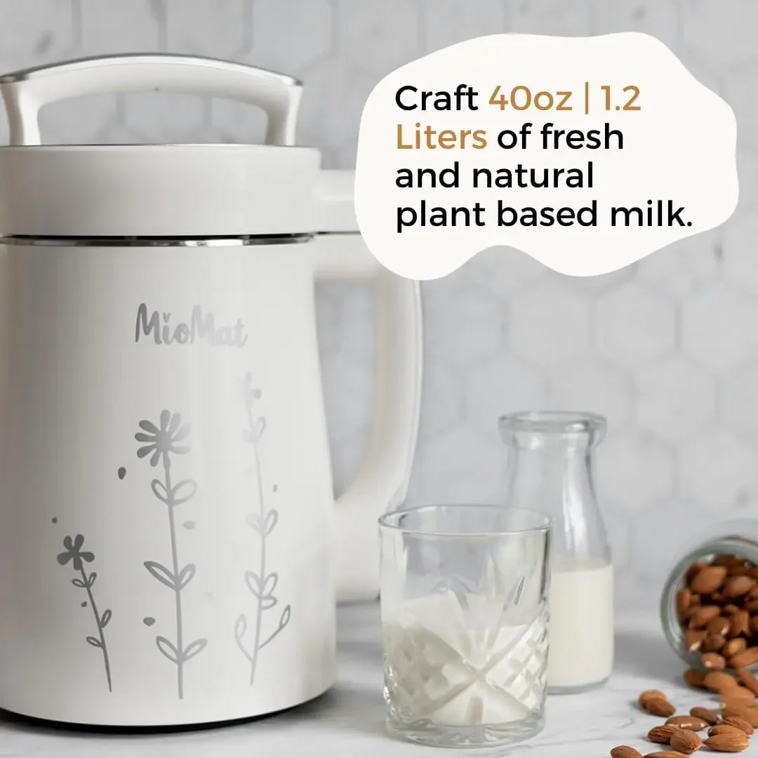 Based Maker | Make 40oz of Natural Almond , Soy Milk, Oat  Coconut  and more ... + soups, porridges, smoothie 2