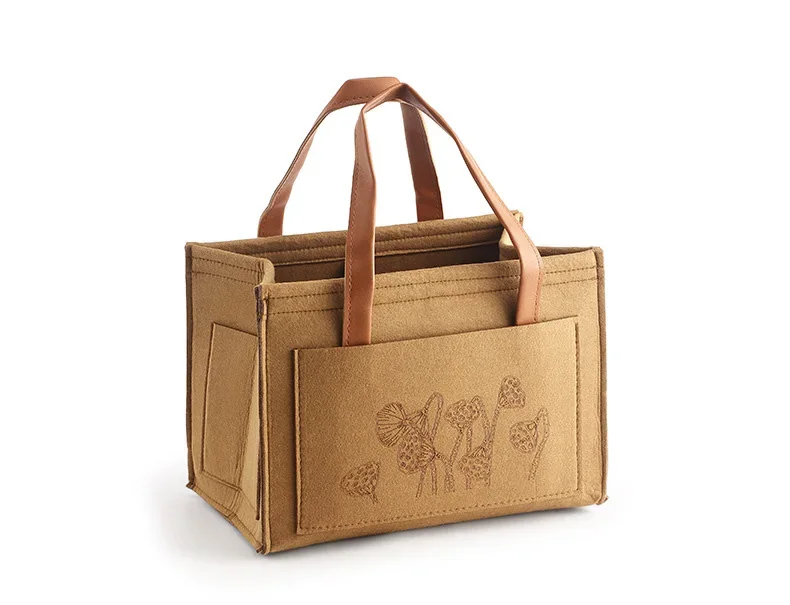 Description Picture 2 of item2024 Outdoor Travel Tea Set Storage Bag Portable Car Teapot Tea Cup Storage Bag Multi functional Storage Bag Tea Cozies LF395
