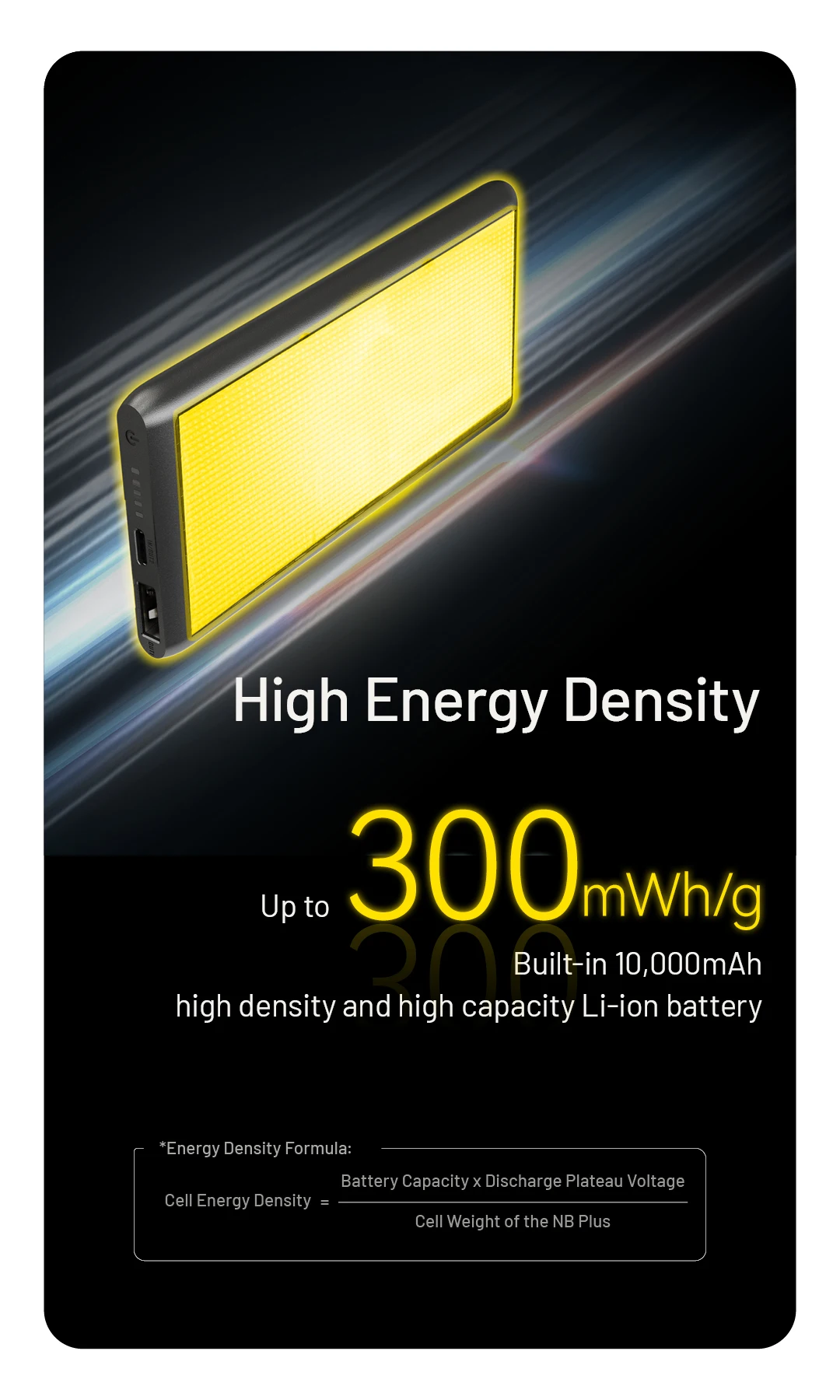 NITECORE 10000mAh NB Plus Power Bank 22.5W Max Output Mobile Powerbank Waterproo