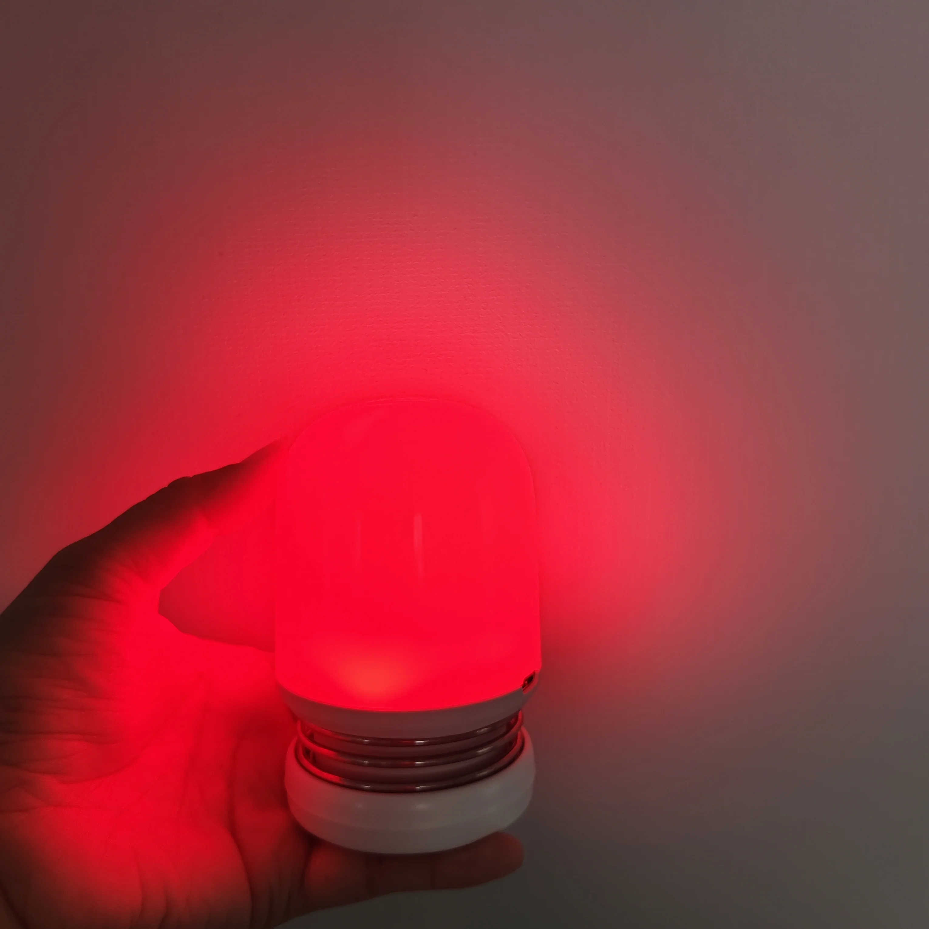 Red & Amber LED Night Light – Rechargeable Sleep Lamp with Adjustable Brightness S4fa37d7399f14e1099f461625703f7ee9