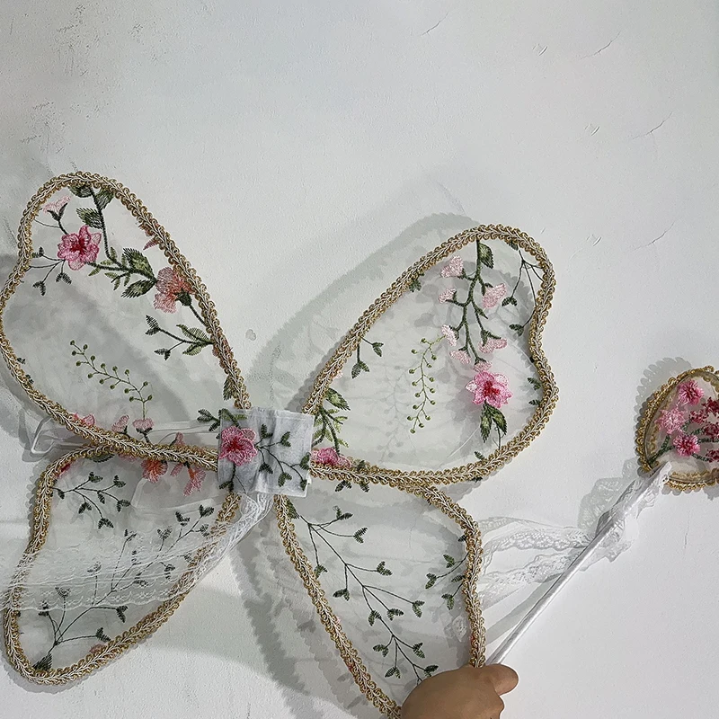 Children's Enchanted Fairy Wings and Wand Set
