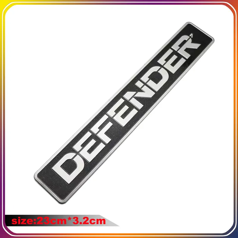 

Металлическая Наклейка 3D для Land Rover Defender RC 110 130 90