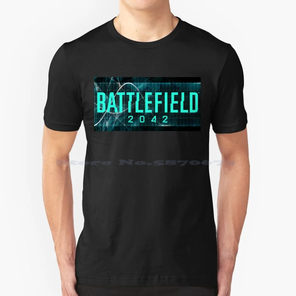 Battlefield 2042 Logo T Shirt 100% Cotone Tee Battlefield 2042 Codww3 Battlefieldclips Bf6 Battlefield6 Battlefield2042