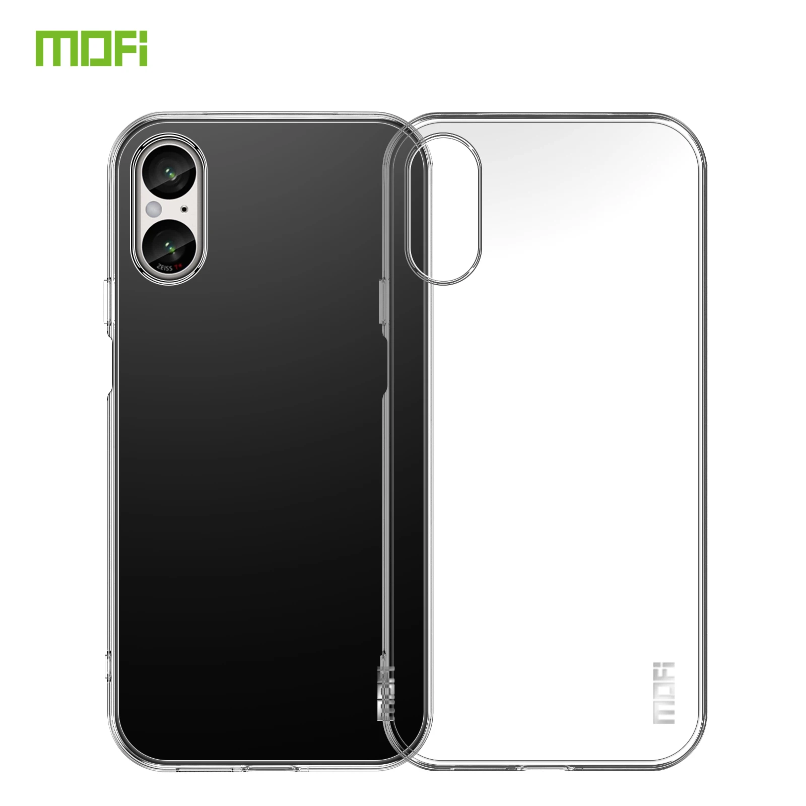 Per Sony Xperia 5 V 5G Custodia Mofi Ultra Sottile Morbido Tpu Cover Posteriore Trasparente Custodie Per Sony Xperia 5 V 5G