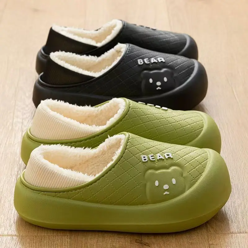 Mnsruu Zapatillas De Algodón Antideslizantes Para El Hogar, Hoteles