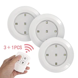 Wireless LED Night Light for Home Decor and Safety (Warm Light)