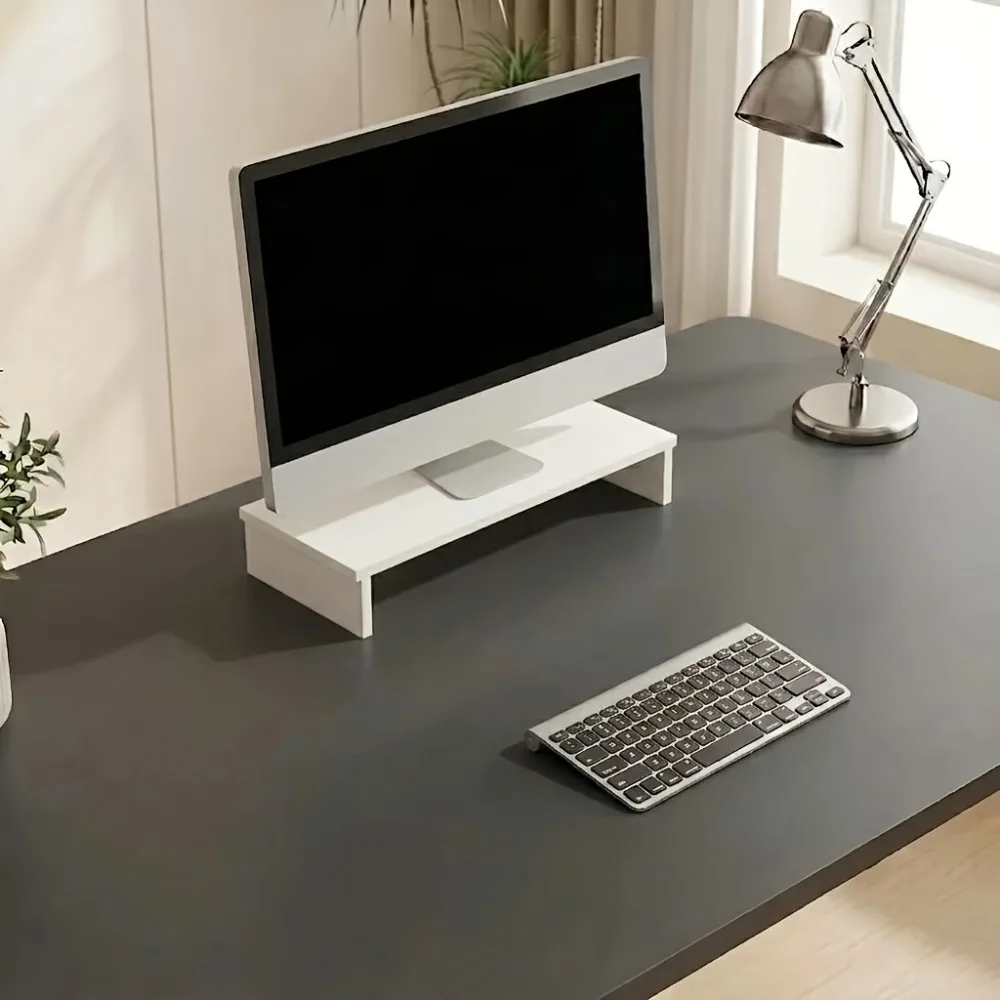 Ergonomic White Laptop Stand for Home and Office with Neck Protection and Stable Load-Bearing Design