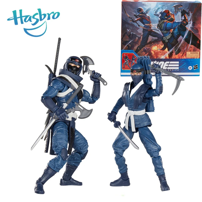 

In Stock Hasbro Gijoe Special Forces Limited Blue Ninja Double Outfit White Ghost Army 6 Inch Model Doll Collection Hobby