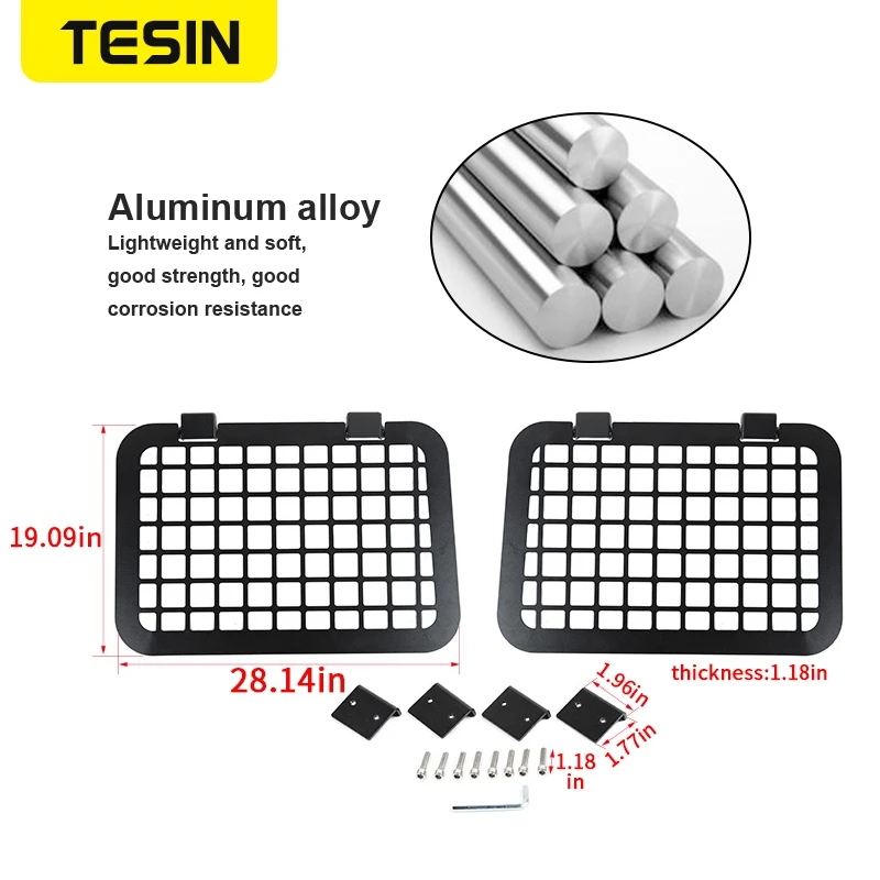 TESIN Car Rear Window Glass Armor Foldable Shelf Storage Rack For Suzuki  Jimny 2019 2020 2021 2022 2023 Exterior Accessories - AliExpress