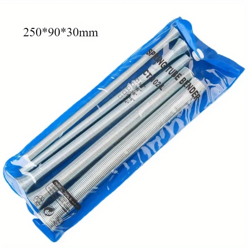 5PCS Frühling Rohr Bender 1/4 1/2 3/8 5/8 5/16 für Kupfer Aluminium Rohr Biegen Hand Werkzeuge Frühling Draht Rohr Sanitär Werkzeuge