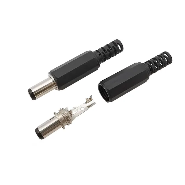 Cyrank 10 PZ 5.5mm X 2.1mm Maschio E Femmina Spina Di Alimentazione Connettore 12V Cavo Di Alimentazione Adattatore Jack DC Power Jack Spina - Foto 2