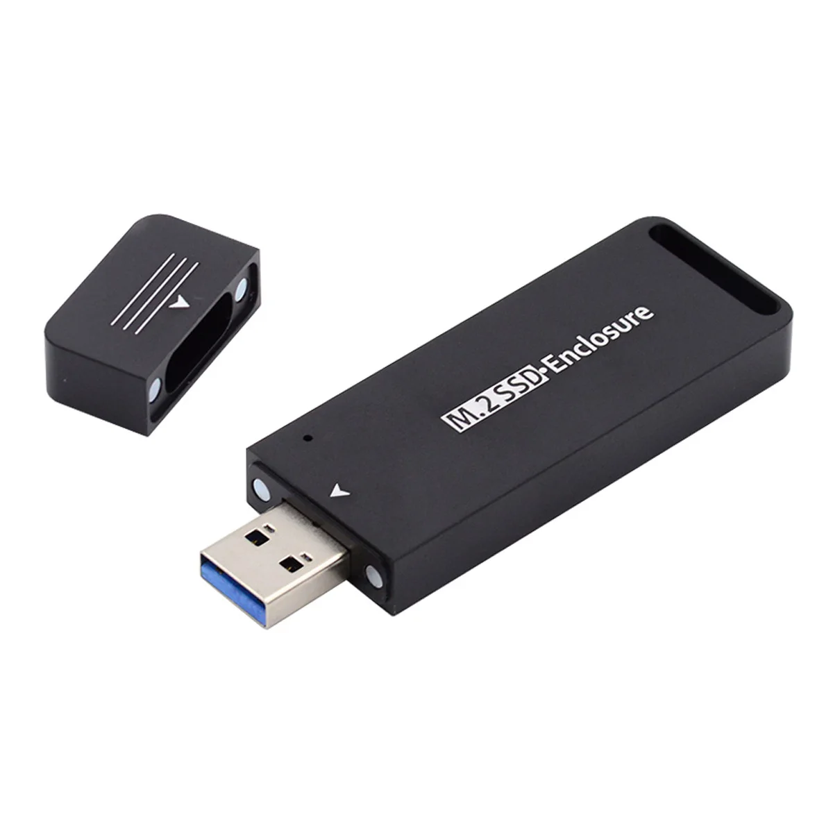 

Jimier NVME M-Key M.2 NGFF SATA SSD to USB 3.0 Type A Converter Adapter RTL9210B Chipset 2230 2242