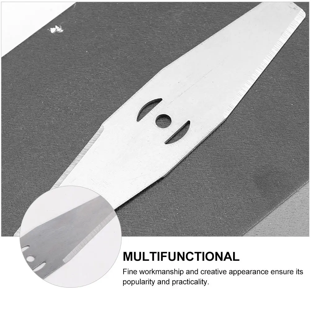 8Pc Hand-Held Lithium Electric Cutting Machine Blade Saw Blade Lawn Mower Blades Metal Garden Grass Trimming Blades prune tool