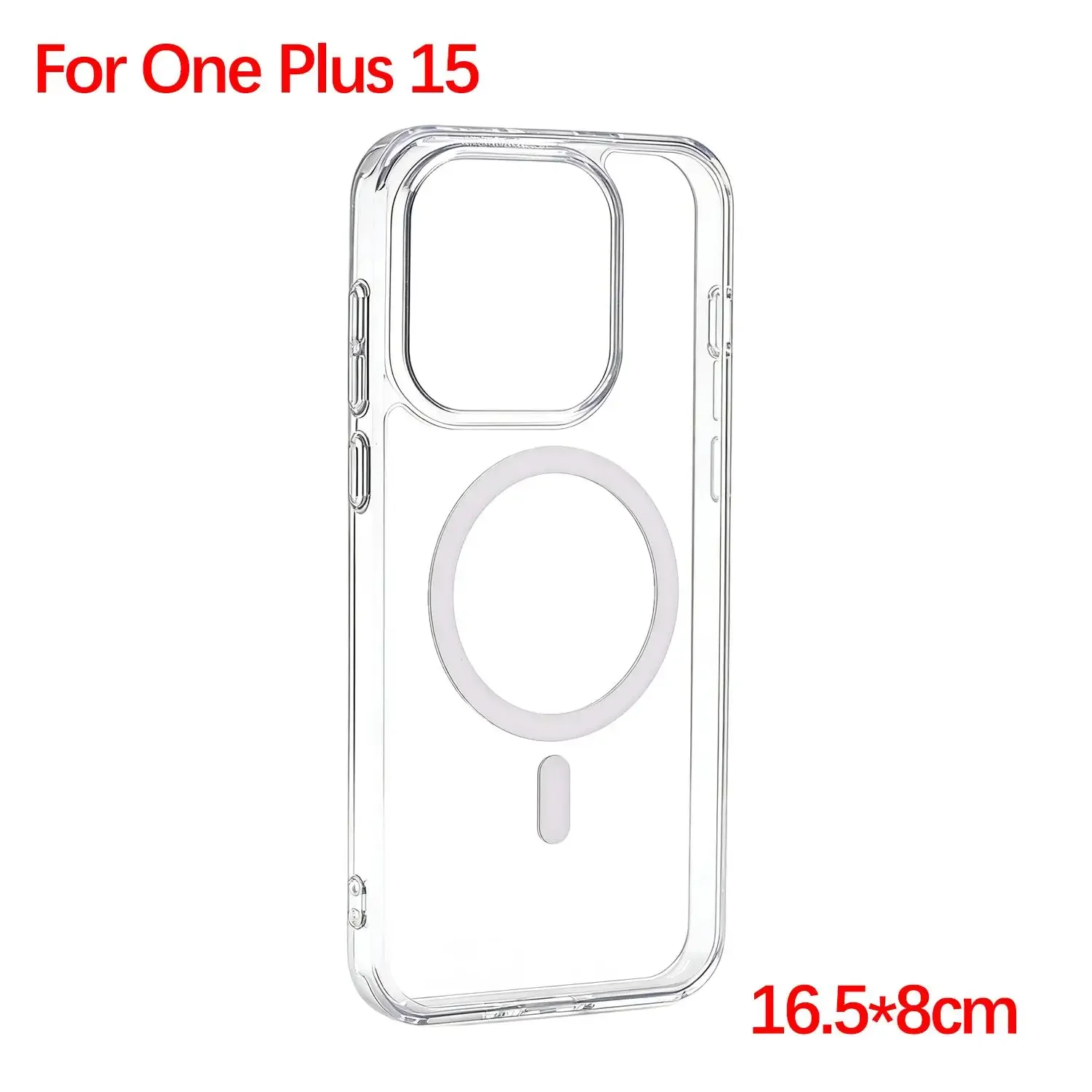 Magnetic Transparent Wireless Charging Protective Phone Case