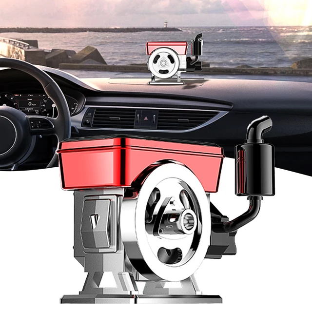 Diffuseur de désodorisant rotatif à énergie solaire pour voiture, simulation de parfum, purificateur de moteur de voiture, décoration intérieure, 2025 4