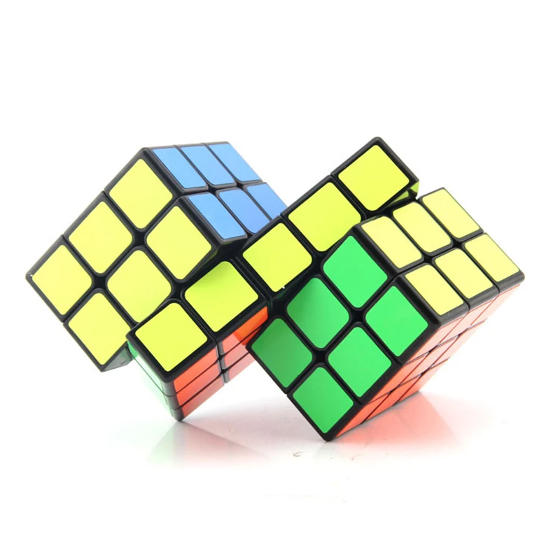 3x3 Conjoined Magic Cube 3x3x3 Speed Cube Puzzle Toy For Kids Boys Gift Colorful Bandaged Toys Brain Teasers Kids Gifts 3
