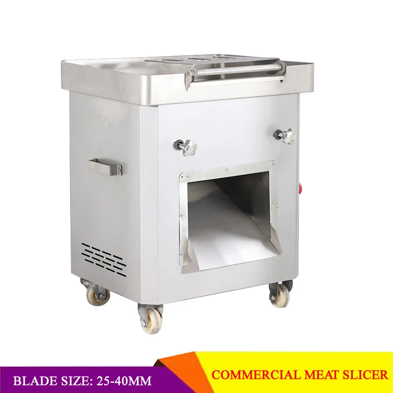 

Electric High-Power Multi-Functional Engineering Version Meat Slicer Automatic Shredded Meat Diced Meat Slicer