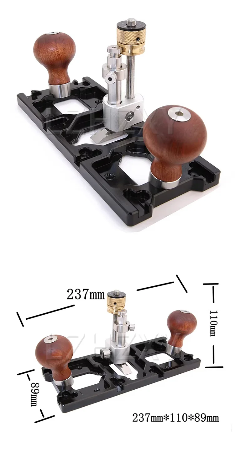 HD-39 Clear-Base Planer Depth Adjustment With Backrest Multi-Function Cutting Ha