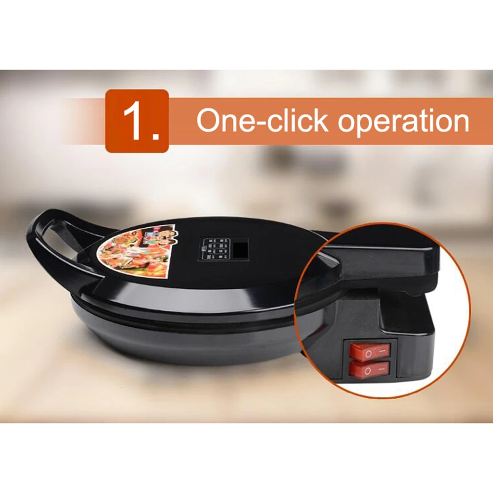 Buy Wholesale China Round Electric Pizza Pan Crepe Maker With