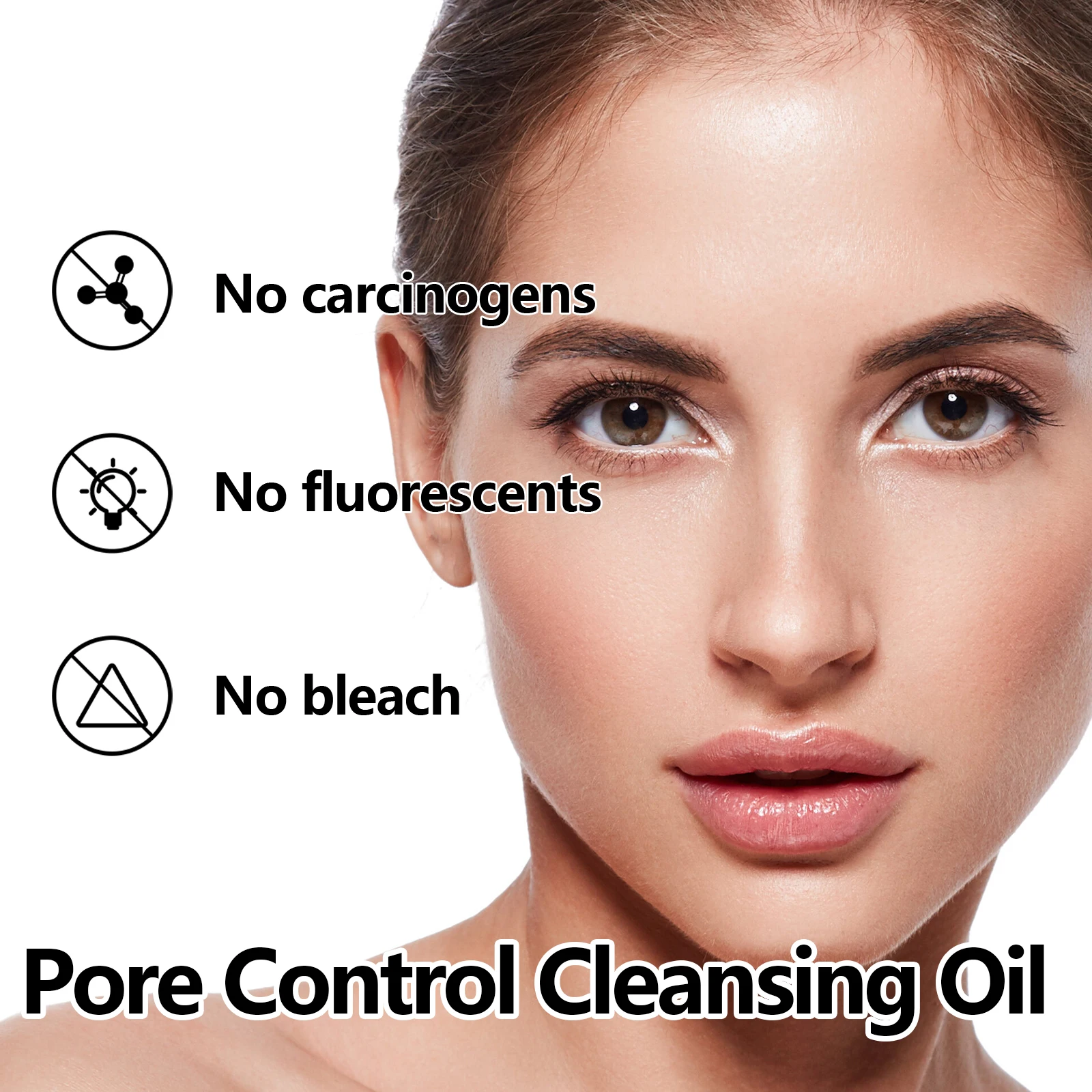 Pore Control Makeup Removal Cleansing Oil Gentle Makeup Removal Caring Skin Moisturizing Brightening Deep Cleansing Pore Skin 3