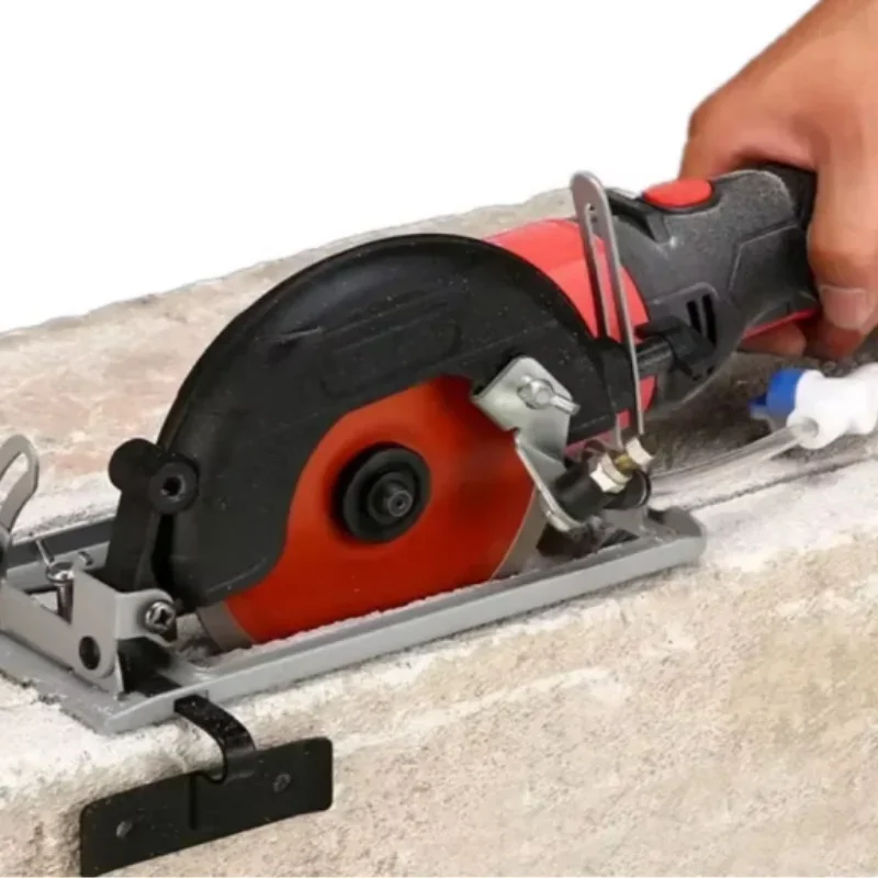 Cutting Bracket Quick Install Cutting Machine Slotting Base 45&deg; Adjustable Cutting Depth Positioning Bracket for 100/115/125mm Angle Grinder