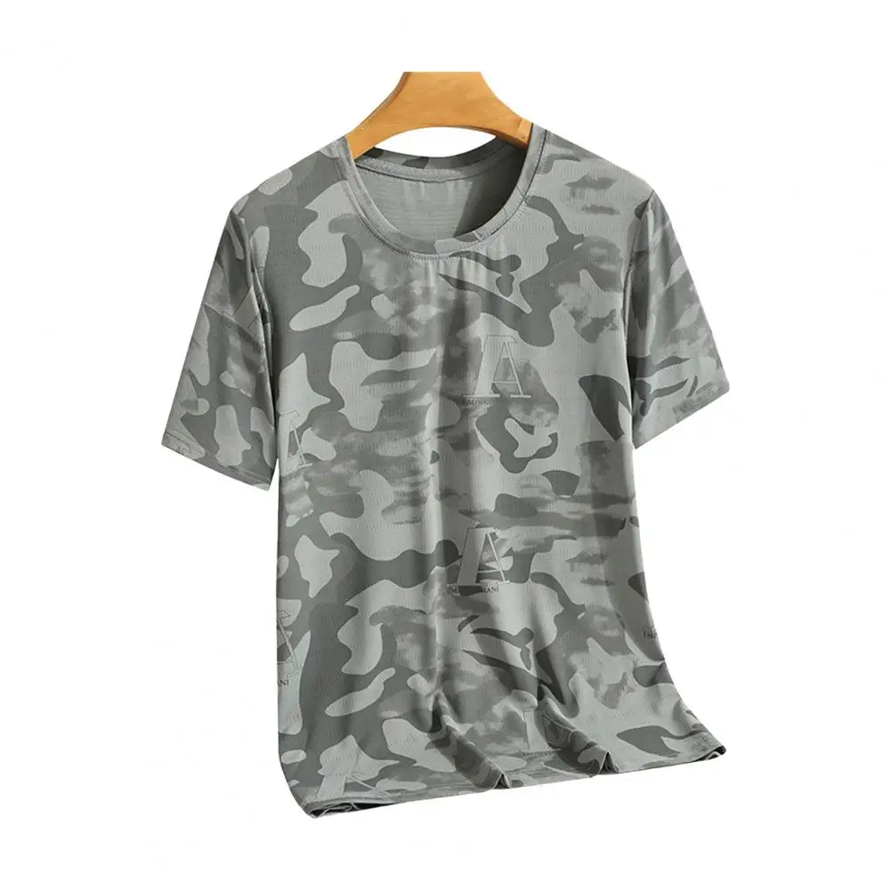 【KOOLOSET】Pigment Camo Applique Short Sleeve T-Shirt KOOLOSET】Pigment Camo Applique Short Sleeve T-Shirt Purple