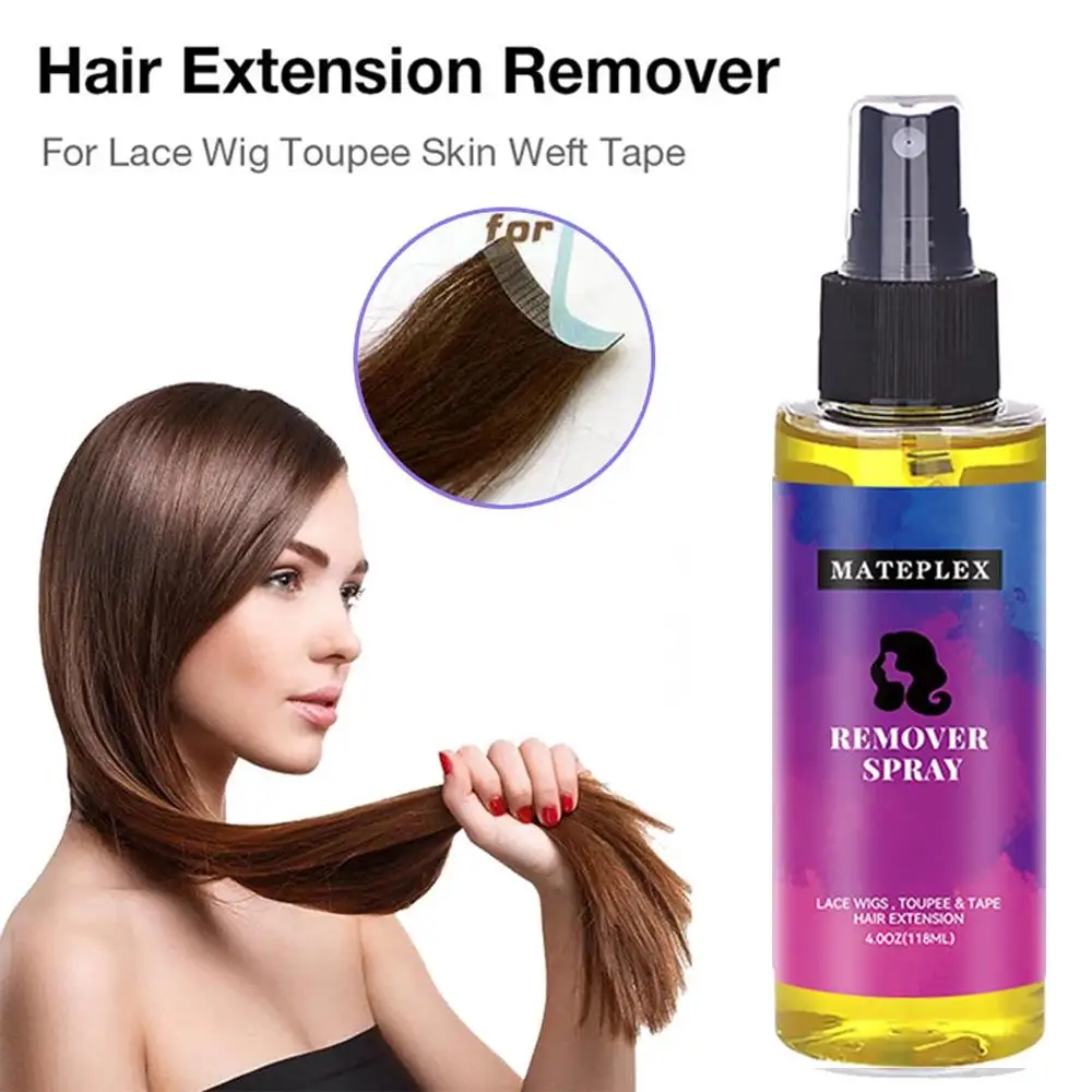 Hair Glue Remover Fast Acting Wig Glue Remover Spray Tape in Extension Remover Spray for Lace