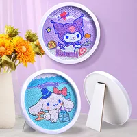 Hello Kitty Sanrio kids toys Diamond Painting Toy Frame DIY Toy Small Disc Kuromi Sticker Cinnamoroll games for kids kids toys 1