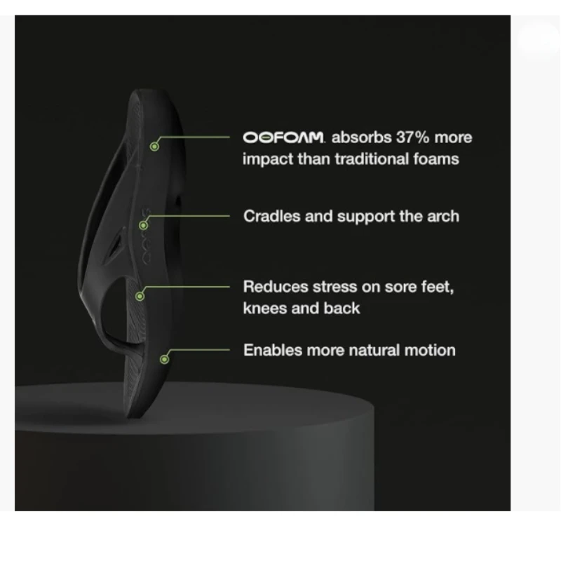 OOFOS  Sandals - Lightweight Recovery Shoes Slippers Men Women Soft Bottom Indoor Home Slides Sandals Light Beach Shoe 6