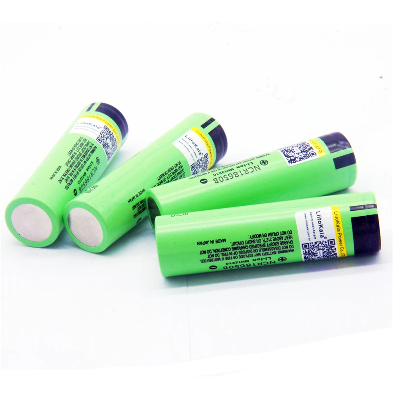 10-40PCS liitokala original NCR18650B 3.7V 3400 mah 18650 3400mah rechargeable lithium battery