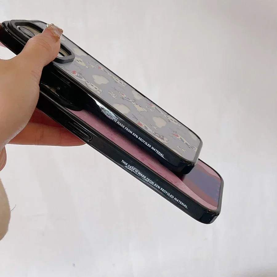 2.0 Acrylic MagSafe Snowflake iPhone 11 12 13 14 15 Pro Max Case - Protective iPhone Case with MagSafe