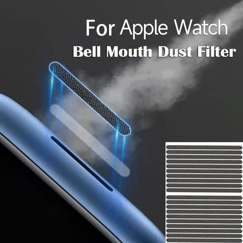 Altoparlante Dust Net Speaker Dust Plug Uscita Del Suono Filtro Antipolvere Pellicola Protettiva Antipolvere E Impermeabile Per Apple Watch Iwatch