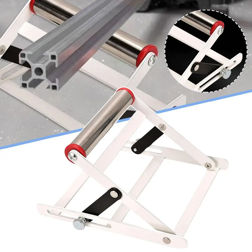 

Adjustable Cutting Machine Support Frame Material Support Bracket For Cutting Machine Cutting Lift Table Stand Workbench Li I0E5