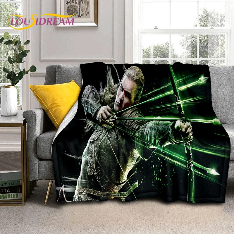 L-Lord of the Rings blanket fashion blanket Warm Blanket Flannel Soft  Comfortable Blanket Home Travel Blanket Birthday Gift - AliExpress