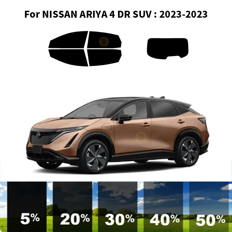 

Precut nanoceramics car UV Window Tint Kit Automotive Window Film For NISSAN ARIYA 4 DR SUV 2023