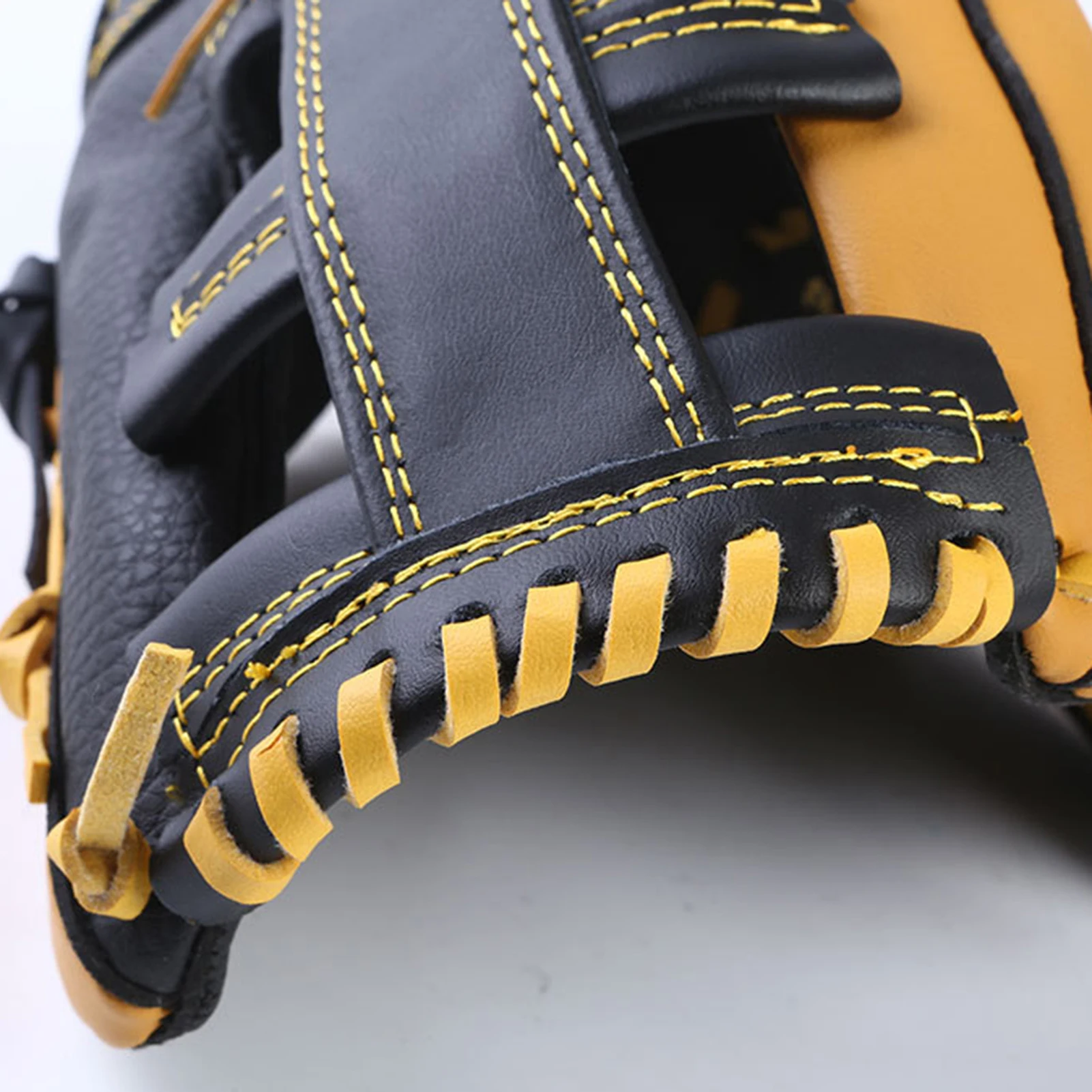 Newly Two-layer Cowhide Baseball Gloves Wicking Gloves Sports Sweat-absorbing Softball for Holiday Birthday Gift