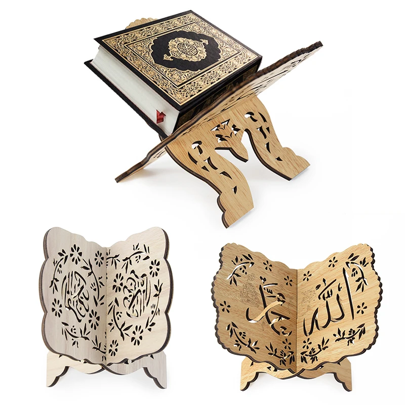 Quran Book Wooden Stand Holder Quran Stand Wood Holder Gifts